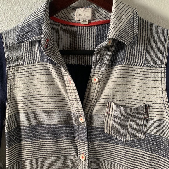 Anthropologie 9-H15 StCl Linen Dress Shirt Tunic - Picture 3 of 15